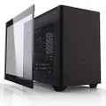 Cooler Master NR200P SFF Small Form Factor Mini-ITX Case with Tempered Glass or Vented Panel Option, PCI Riser Cable, Triple-Slot GPU, Tool-Free and 360 Degree Accessibility