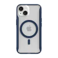 Incipio AeroGrip MagSafe Series Case for iPhone 14, Midnight Navy/Clear