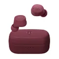 Yamaha TW-E3C True Wireless Earbuds with Multipoint Connectivity, Long Battery Life and Listening Care, Red