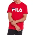 FILA Unisex Classic Tee Red, Size XXL