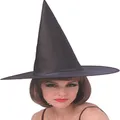 Rubie's H139SNS Official Halloween Satin Witch Hat, Adult, One Size