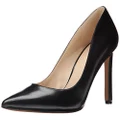 NINE WEST Footwear Women's Tatiana Dress Pump, Black Leather, 11