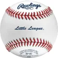Rawlings Little League Competition Grade Youth Baseballs, Box of 6 Balls, RLLB1