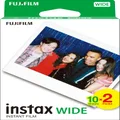 Instax Fujifilm WIDE Film - White (20 pack)