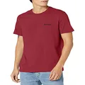 NAUTICA Men's Short Sleeve Solid Crew Neck T-shirt T Shirt, Barolo Solid, Large US