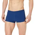 adidas Men's Parley Hero Swim Boxers, Mystery Blue/Core Blue, 22 Size