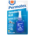 Permatex Medium Strength Threadlocker, Blue, 10 ml
