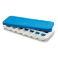 Joseph Joseph QuickSnap Plus Easy-Release Ice-Cube Tray with Stackable Lid - Blue ,White/Blue