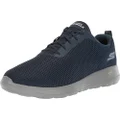 Skechers Men's Go Walk Max-54601 Sneaker, Navy/Gray, 11 US