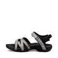 Teva Womens Tirra Open Toe Athletic & Outdoor Sandal, Black/White Multi, 6 US
