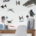 RoomMates RMK4205SCS Star Wars Episode IX: Galactic Ships Peel and Stick Wall Decals 1.31" x 1.33" x 8.23" x 16.33 "