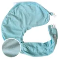 My Brest Friend Deluxe Nursing Pillow Slipcover Sleeve | Great for Breastfeeding Moms | Pillow Not Included, Aqua