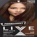 Schwarzkopf Live Colour Permanent Hair Colour, 4.45 Rich Chocolate, 115 ml