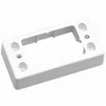 HPM Surface Mounting Block for Narrow 792 Plate, White