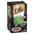 USWT DINE Classic Collection Slices with Succulent Chicken, Wet Cat Food 85g (Pack of 42)