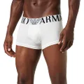 Emporio Armani Bodywear MEN'S KNIT TRUNK, White, Small