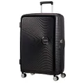 American Tourister Soundbox Spinner Suitcase 67 cm, 81 L, Black (Bass Black)