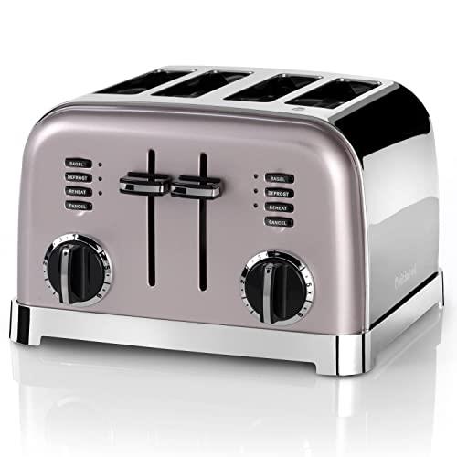 Cuisinart Style Collection 4 Slot Toaster | Vintage Rose | CPT180PU