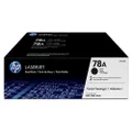 HP HPCE278AD Dual Pack LaserJet Toner Cartridge, Black