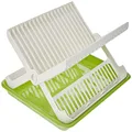 Cosmoplast Closable Dish Drainer with Tray, Assorted Colors