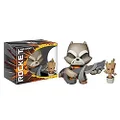Funko Guardians of The Galaxy - Rocket Raccoon with Potted Groot Super Deluxe Vinyl Figure, 7.5-Inch Height