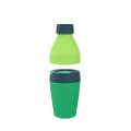 KeepCup Cup-to-Bottle Kit - Insulated Leakproof Travel Mug with Sipper Lid & Dual Open Water Bottle | 530ml Bottle to 12oz Cup - Calenture