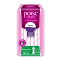 Poise Incontinence Pads Extra Plus Absorbency 10 Pack