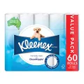 Kleenex Complete Clean Toilet Paper 60 Count (1x60 Rolls) - Packaging May Vary