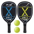 Pickleball-X (2) Player 7-Ply Wooden Paddle & Ball Set - USAPA Approved