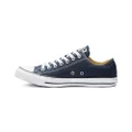 Converse Unisex Chuck Taylor All Star Leather Low Top, Navy, 9 M US