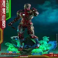 Hot Toys Spiderman: Far from Home - Mysterios Iron ManIllusion 1:6 Scale Action Figure, 12-Inch Height