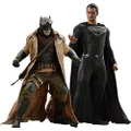 Hot Toys Justice League Movie - Knightmare Batman and Superman 1:6 Scale Action Figure Set, 12-Inch Height