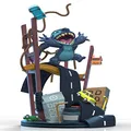 Quantum Mechanix Disney Q-Fig Max Elite - Stitch Visit San Francisco Action Figure, 8-Inch Height
