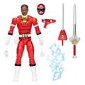 Power Rangers Lightning Collection Turbo Red Ranger 6-Inch Premium Collectible Action Figure Toy with Accessories, Kids Ages 4 and Up