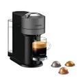 De'Longhi Nespresso Vertuo Next ENV120.T, Automatic Coffee Maker, Single-Serve Capsule Coffee Machine, 5 Cup Sizes, Centrifusion Technology, Welcome Set Included, Titanium