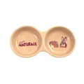 Rosewood Naturals Ceramic Double Bowl Dish for Small Animal