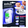 Braun ThermoScan 7 In-Ear IR Thermometer Probe - Digital Thermometer with AgeSmart Technology, High Accuracy, Pre-Warmed Tip, Positioning System, Memory Recall & Night Light