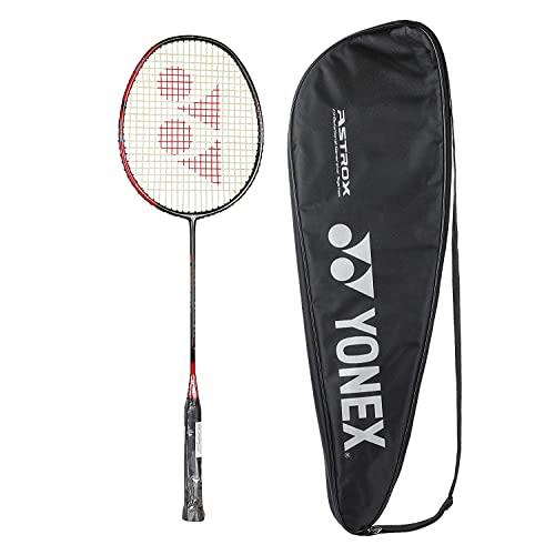 YONEX Graphite Badminton Racquet Smash (Black Flash Red, G4, 73 Grams, 28 lbs Tension)