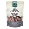 Freeze Dried Chicken Heart Raw Treats 80g for Pets