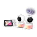 VTech BM3800N 2.8" 2-Camera Full Colour Pan & Tilt Video Baby Monitor