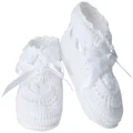 Jefferies Socks unisex baby 505224unisex-baby booties, White, 0 Months UK
