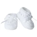 Jefferies Socks unisex baby 505224unisex-baby booties, White, 0 Months UK