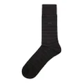BOSS Men's Classic Regular Fit Cotton Dress Socks, Black, 7-13, Black, 7-13