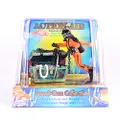 Penn-Plax Aquarium Decoration with Moving Treasure Chest, Floating Diver and Bubble Action, 4 Inches High