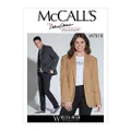 McCall's 7818 Unisex Jacket, Size S-M-L