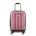 DELSEY PARIS Helium Aero Hardside Expandable Luggage with Spinner Wheels, Peony Pink, Carry-On 19 Inch, Helium Aero Hardside Expandable Luggage with Spinner Wheels