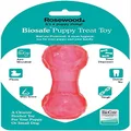 Rosewood Biosafe Puppy Treat Dumbbell, Pink