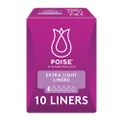 Poise Liners For Bladder Leaks Extra Light 10 Count