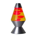 EOE Lava Table Lamp, 36 cm Height, Yellow/Red