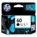 HP 60 Genuine Original Black Ink Printer Cartridge works with HP Deskjet D2500 Printers, HP Deskjet D2530 Printers, HP DeskJet F4200 All-in-One - CC640WA